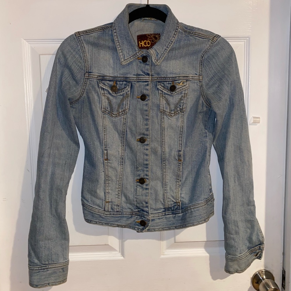 Hollister Jean Jacket Size Small